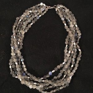 Multi Strand gemstone Necklace
